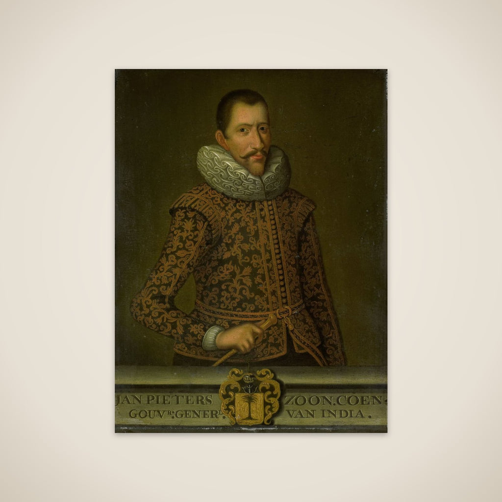 Portrait of Jan Pietersz Coen, Governor-General of the Dutch East Indies unframed print