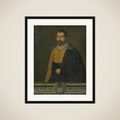 Portrait of Pieter de Carpentier, Governor-General of the Dutch East Indies framed