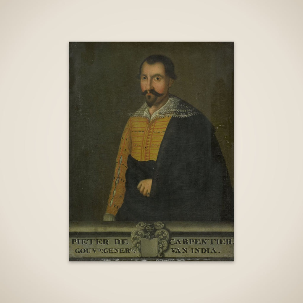 Portrait of Pieter de Carpentier, Governor-General of the Dutch East Indies unframed print