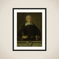 Portrait of Hendrik Brouwer, Governor-General of the Dutch East Indies framed