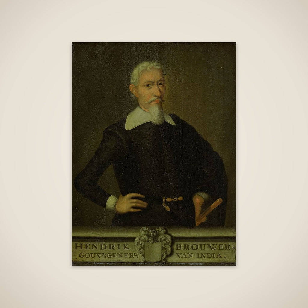 Portrait of Hendrik Brouwer, Governor-General of the Dutch East Indies unframed print