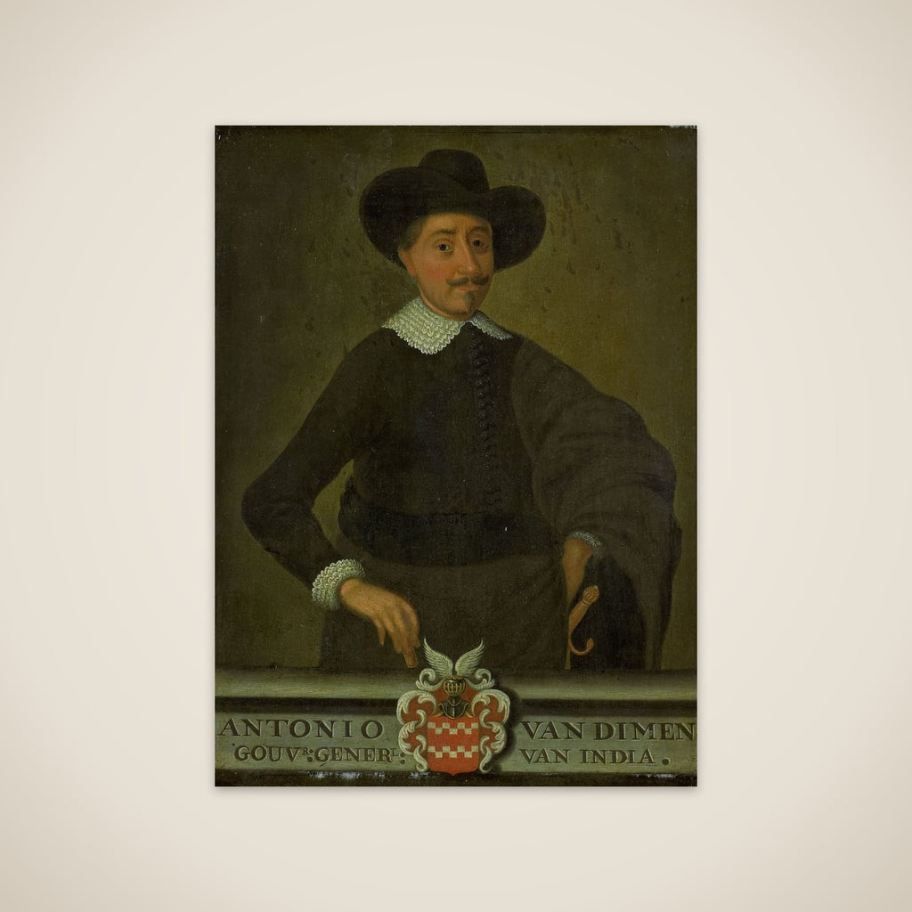 Portrait of Antonio van Diemen, Governor-General of the Dutch East Indies unframed print