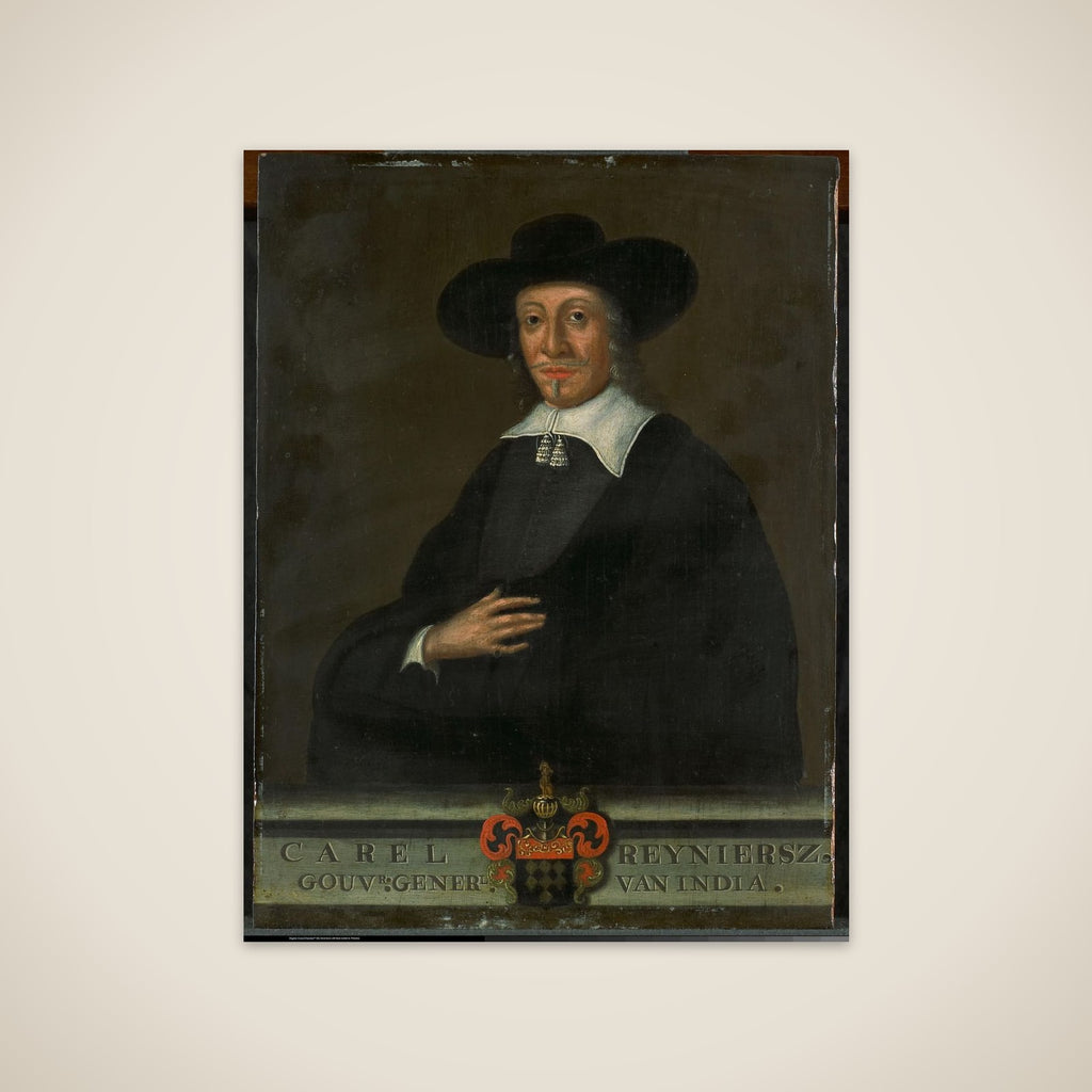 Portrait of Karel Reyniersz, Governor-General of the Dutch East Indies unframed print
