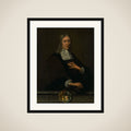 Portrait of Rycklof van Goens, Governor-General of the Dutch East India Company framed