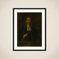 Portrait of Johannes Camphuys, Governor-General of the Dutch East Indies framed