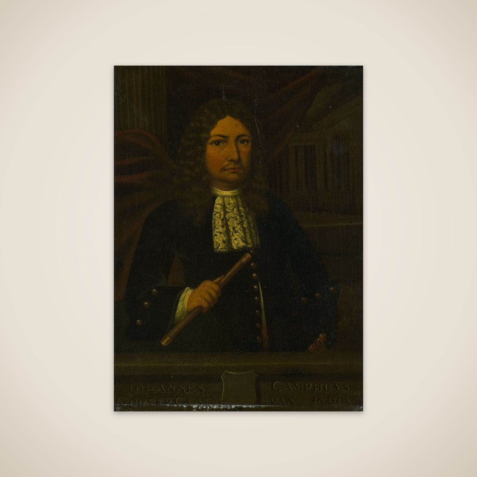 Portrait of Johannes Camphuys, Governor-General of the Dutch East Indies unframed print