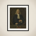 Portrait of Abraham van Riebeeck, Governor-General of the Dutch East Indies framed