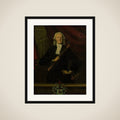 Portrait of Mattheus de Haan, Governor-General of the Dutch East Indies framed
