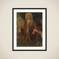 Portrait of Adriaan Valckenier, Governor-General of the Dutch East India Company framed