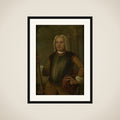Portrait of Johannes Thedens, Governor-General of the Dutch East India Company framed