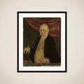 Portrait of Reinier de Klerk, Governor-General of the Dutch East India Company framed