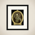 Portrait of Theodorus Velius, Writer of the Chronicle of Horn framed