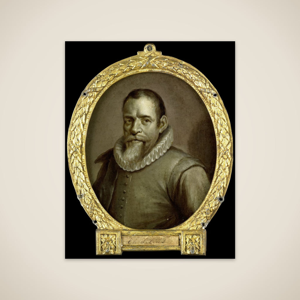 Portrait of Theodorus Velius, Writer of the Chronicle of Horn unframed print