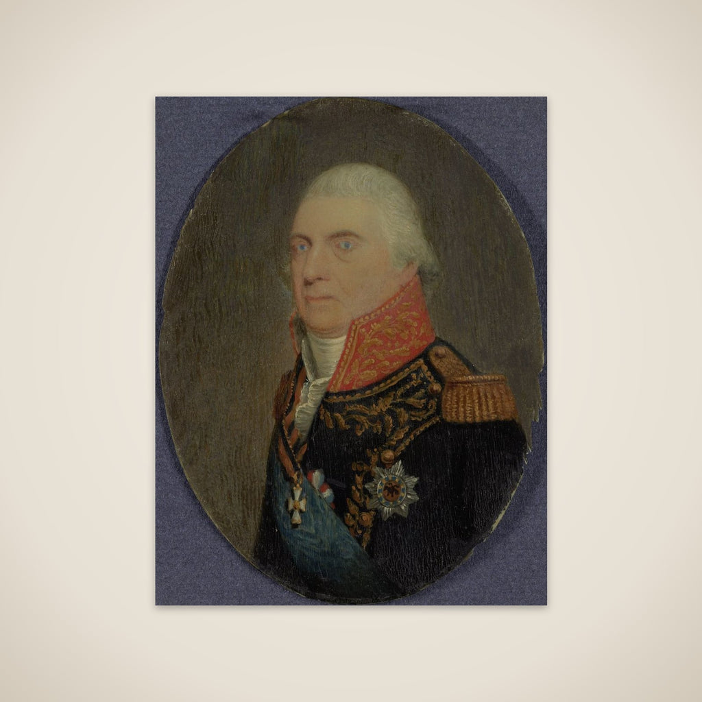 Jan Hendrik van Kinsbergen (1735-1819). Vice-admiraal, buitengewoon maarschalk der Hollandse zeemacht unframed print