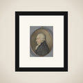 Arend Willem Baron van Reede en zijn zoon Willem Frederik Baron van Reede framed