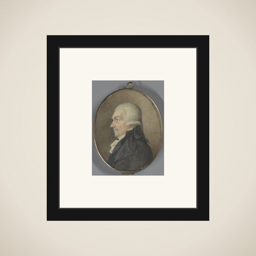 Arend Willem Baron van Reede en zijn zoon Willem Frederik Baron van Reede framed