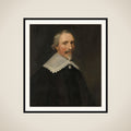 Portrait of Jacob Cats (1577-1660) framed