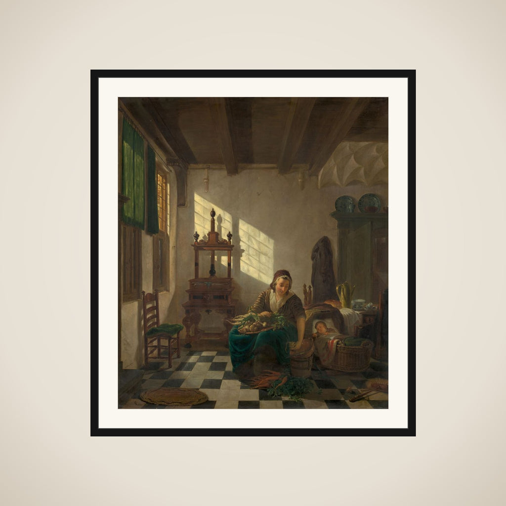 The Housewife framed
