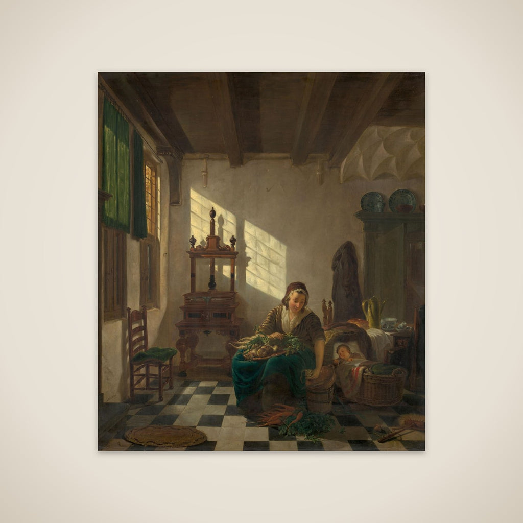 The Housewife unframed print
