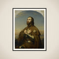 Eberhard (1445-96), Duke of Würtemberg, as a Pilgrim in the Holy Land framed