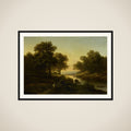 Landscape framed
