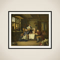 Bible Reading framed