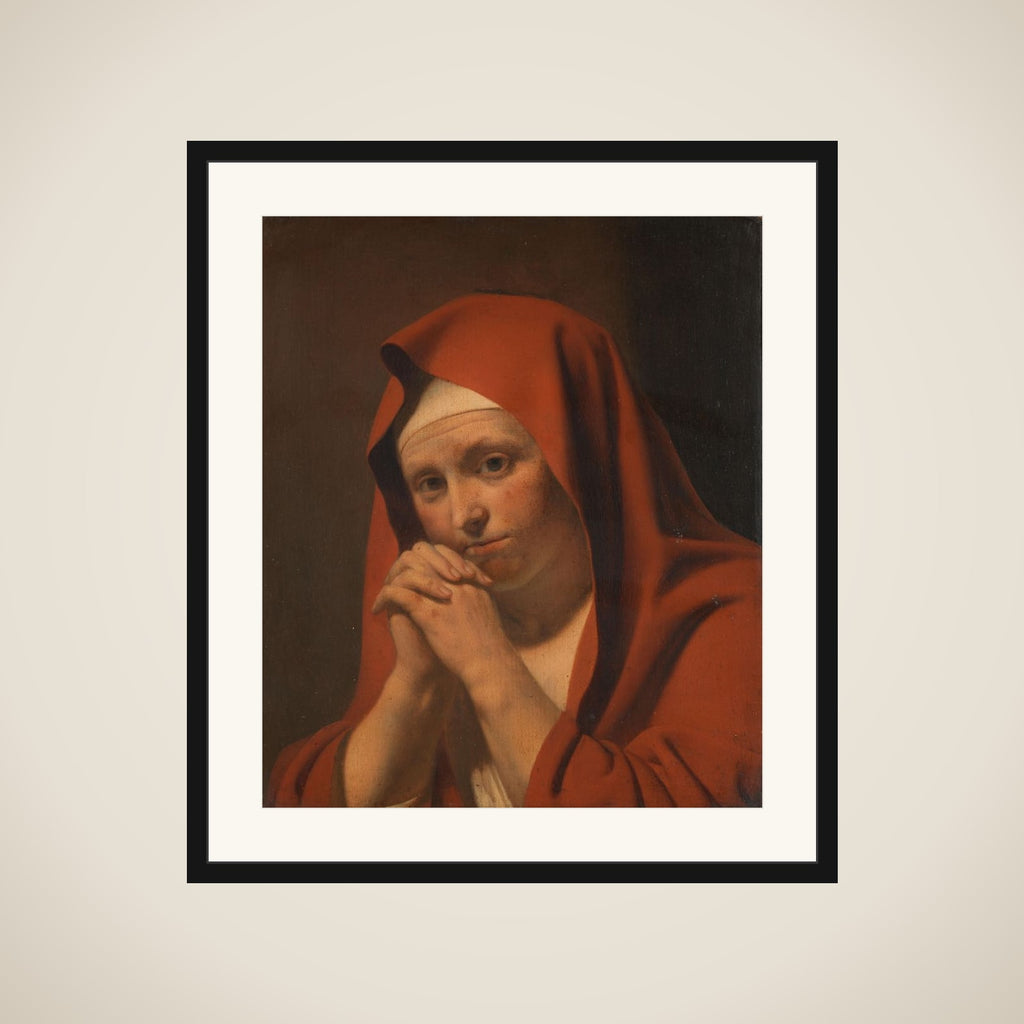 Woman Praying framed