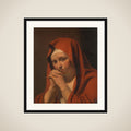 Woman Praying framed