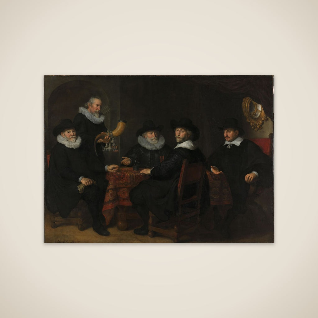 Portrait of the Governors of the Kloveniersdoelen unframed print