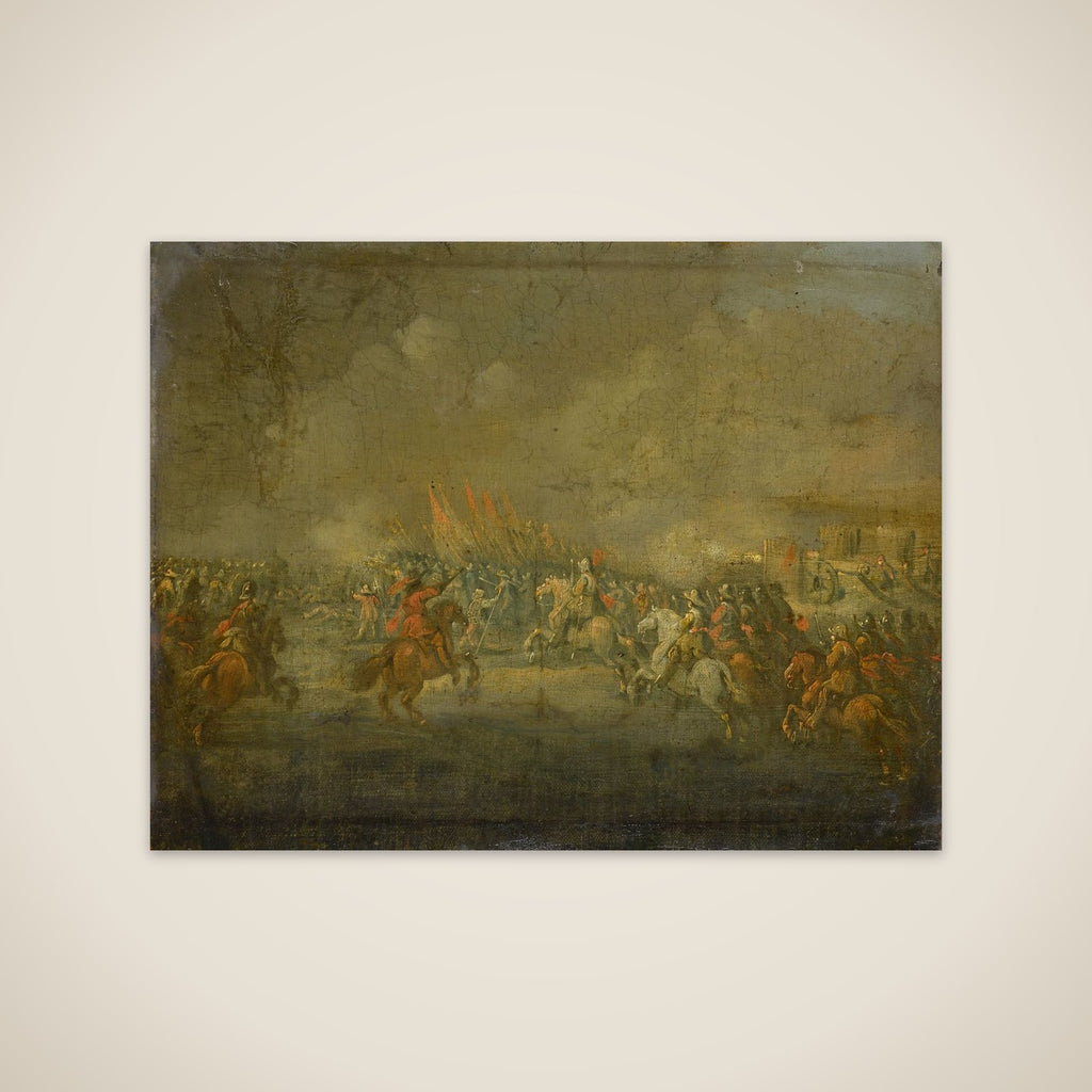 A Cavalry Skirmish unframed print