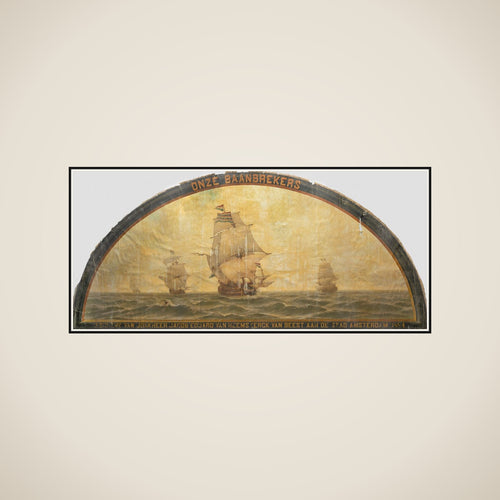 'Our Pioneers': Seventeenth-Century Ships at Sea framed