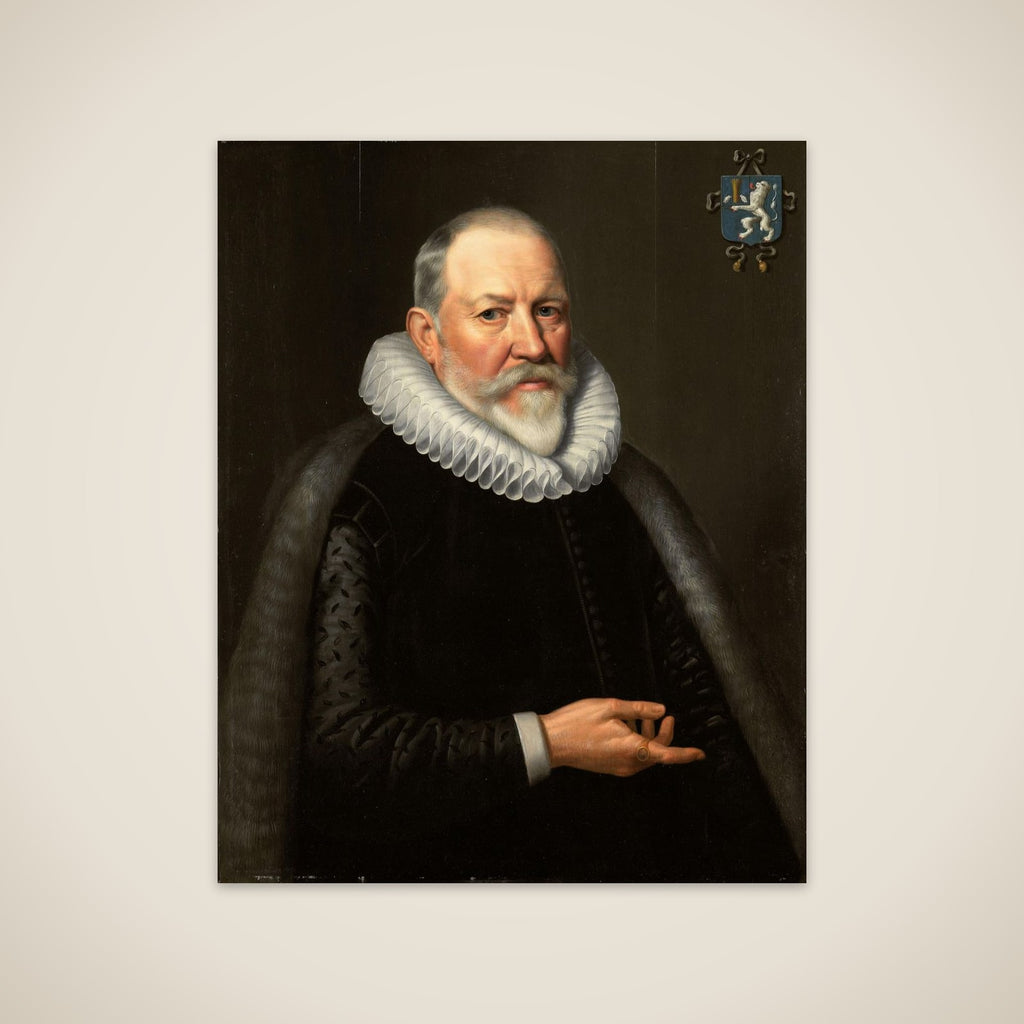 Portrait of Maerten Ruychaver (1545-1626) unframed print