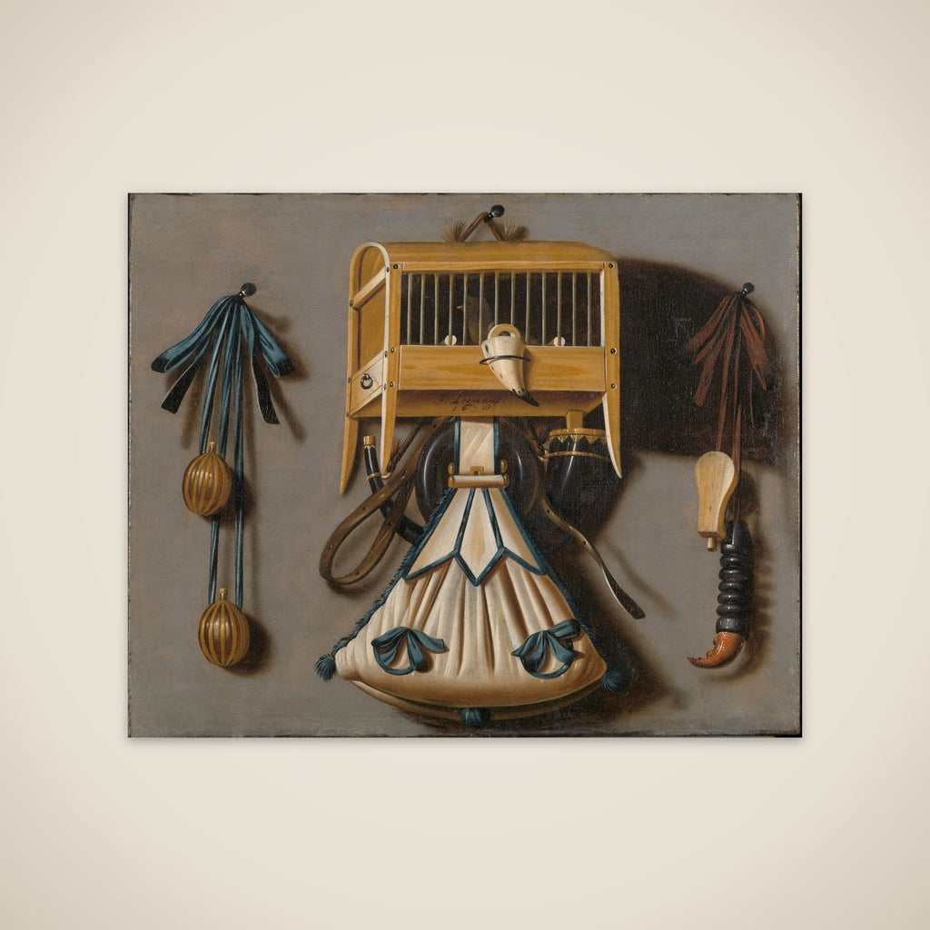 Still Life with Implements of the Hunt unframed print