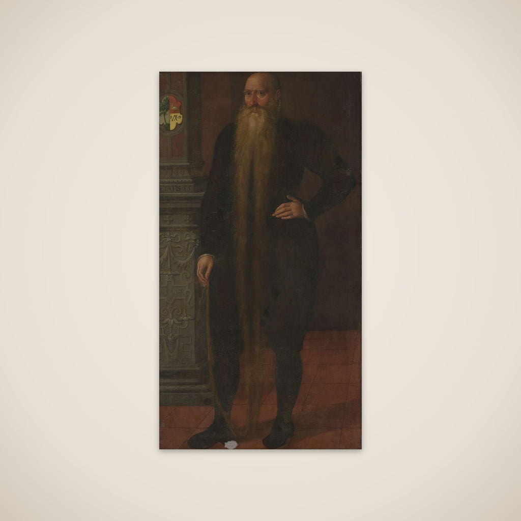 Portrait of Pieter Dircksz, called Long Beard, Council Member of the Orphan Chamber in Edam unframed print
