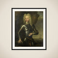 Portrait of Hendrik Lijnslager, Sea Captain with the Admiralty of Amsterdam framed