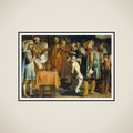 Willem III, Count of Holland, Ordering the Beheadal of the Bailiff of Zuid Holland, 1336 framed