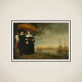 Portrait of a Senior Merchant of the Dutch East India Company in Batavia framed