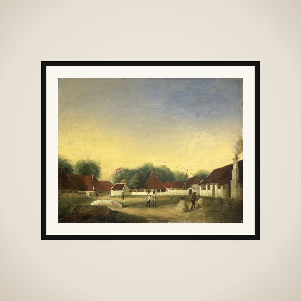A Sugar Factory (?) on Java framed