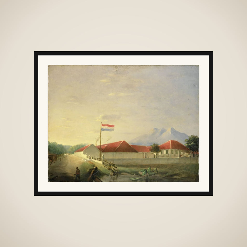 A Factory on Jawa framed