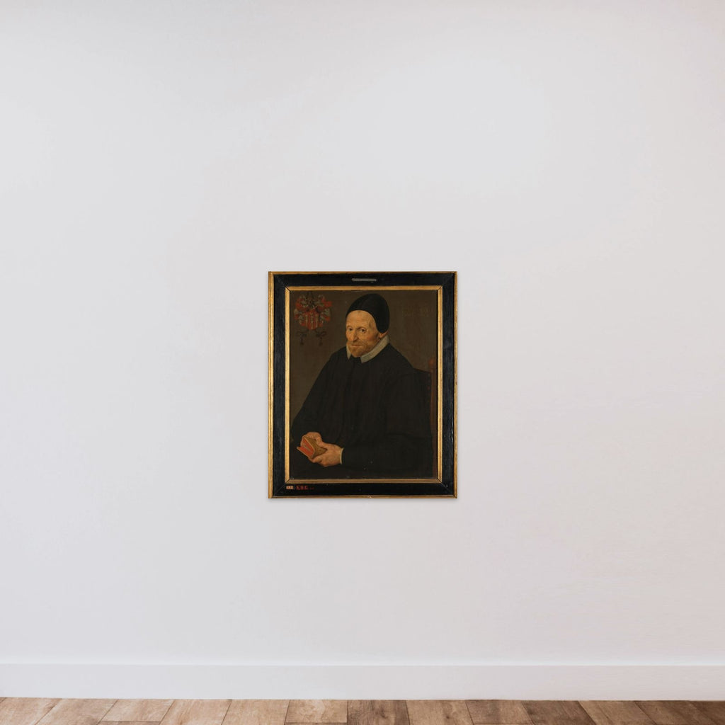 Portrait of Jacob Hendricksz. van Swieten, formerly entitled Dirck Hendricksz van Swieten unframed — shown to scale