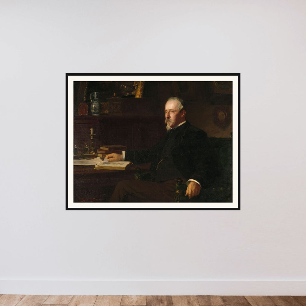 Daniël Franken Dzn (1838-98). Bankier en kunstverzamelaar framed — shown to scale