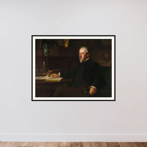 Daniël Franken Dzn (1838-98). Bankier en kunstverzamelaar framed — shown to scale