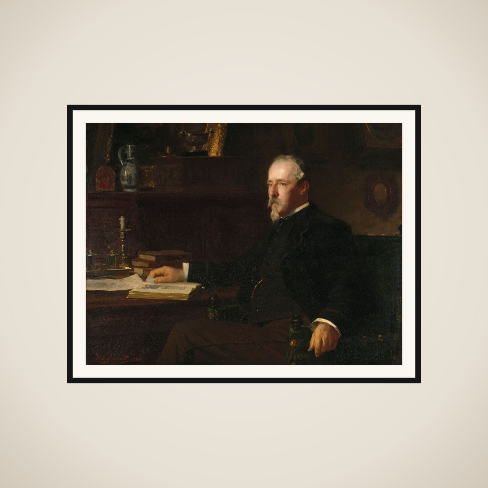 Daniël Franken Dzn (1838-98). Bankier en kunstverzamelaar framed