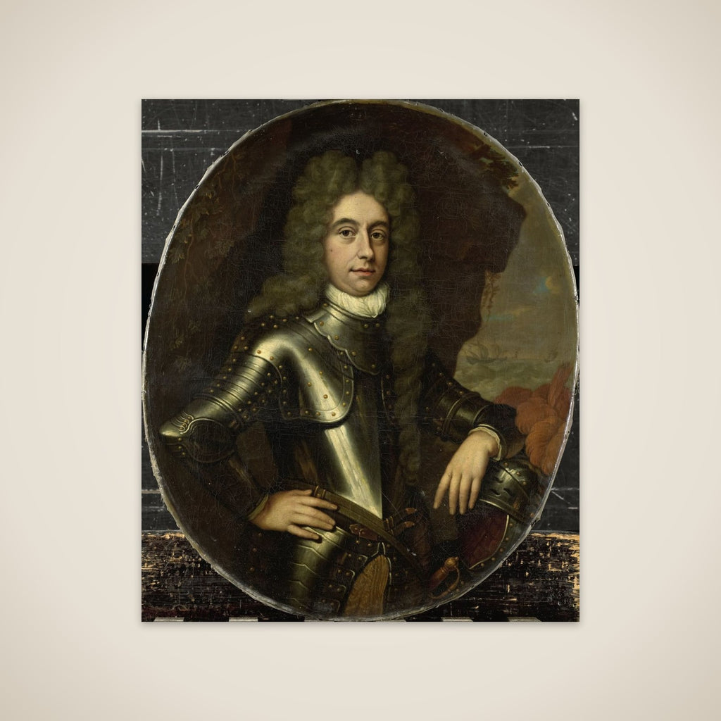 Harmen Lijnslager (1664-1704), Secretary of the Admiralty of Amsterdam unframed print