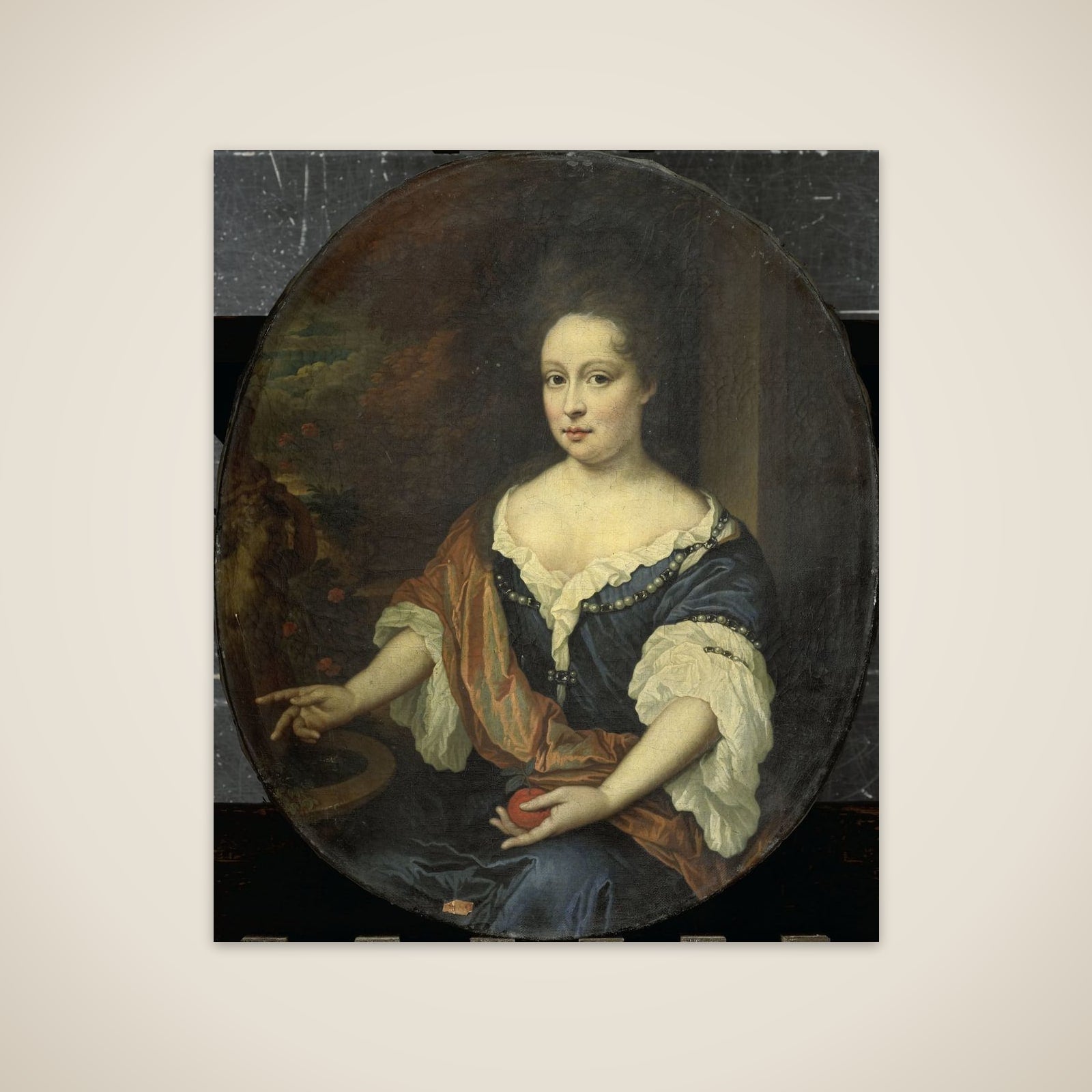 Judith Allijn (d 1702), Wife of Harmen Lijnslager unframed print