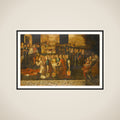 Allegory of the Tyranny of the Duke of Alba in the Netherlands framed
