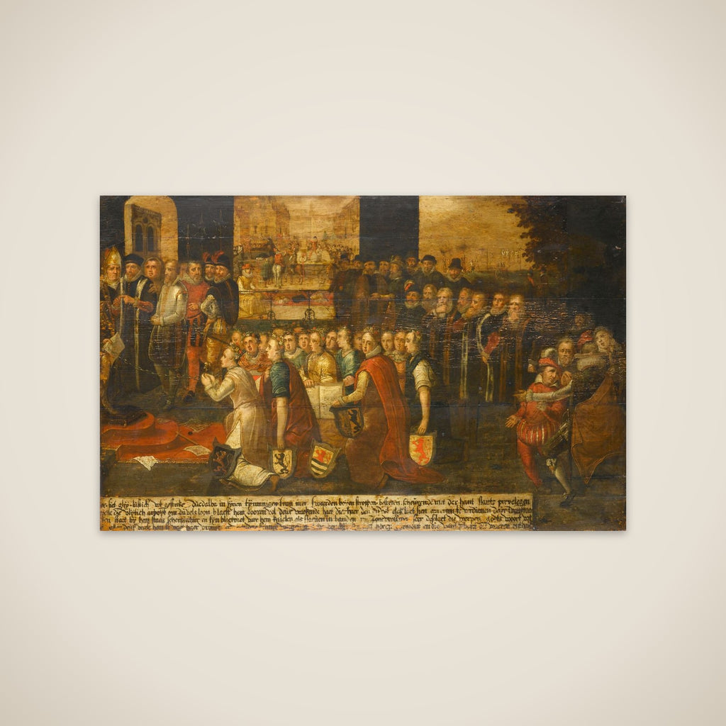 Allegory of the Tyranny of the Duke of Alba in the Netherlands unframed print