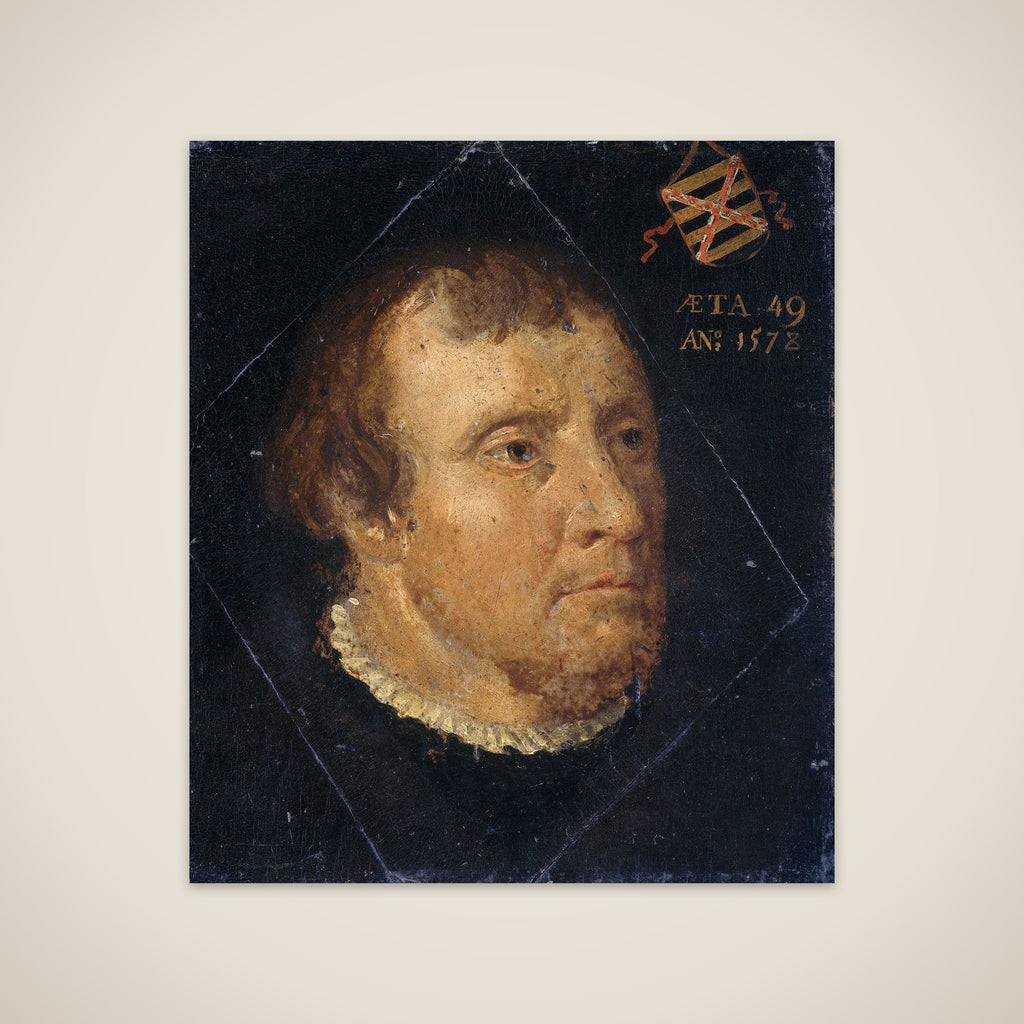 Portrait of Willem Ploos van Amstel, Bailiff of Loosdrecht unframed print
