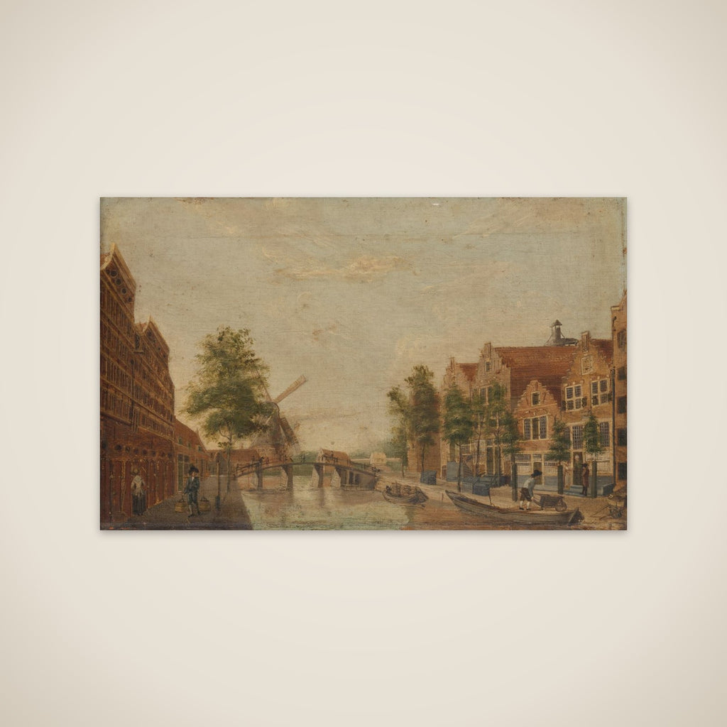 The Brouwersgracht in Amsterdam unframed print