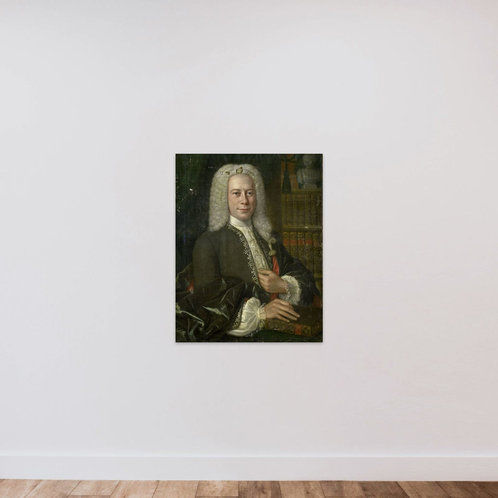 Portrait of an Historian unframed — shown to scale